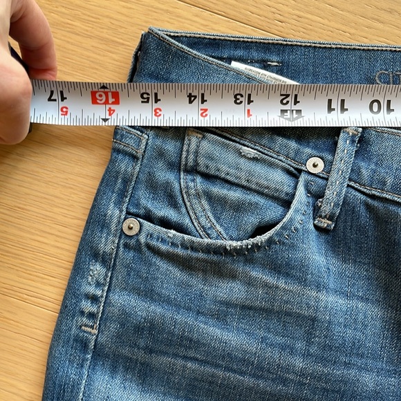 EUC 27 Citizens of Humanity Dani cropped straight leg jeans, - Picture 8 of 9